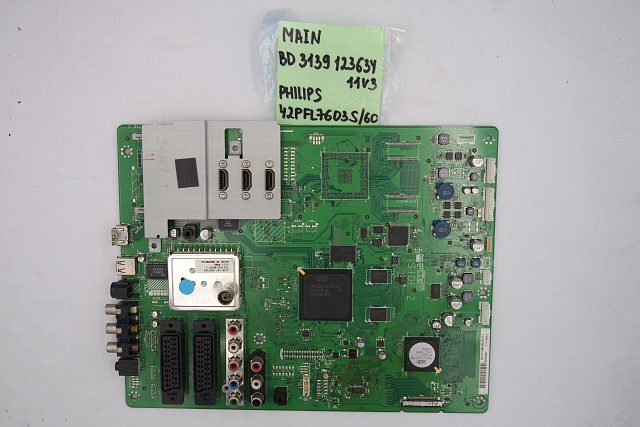 MAIN основная плата BD313912363411V3 Philips 42PFL7603S/60