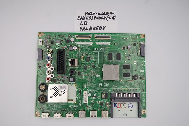 MAIN основная плата EAX65384004(1.5) LG 42LB650V