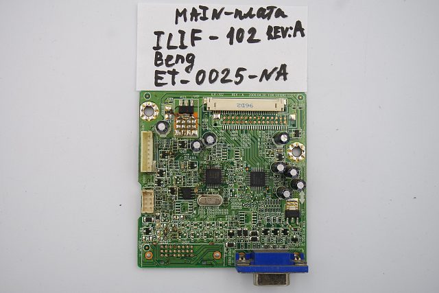 Основная плата (MAIN) ILIF-102 REV:A BENQ ET-0025-NA