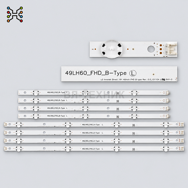 LED подсветка LG 49LH604V 49LH630V 49LW540S 49LW340C 49LH615V 49LH600V 49LH602V JVC LT-50C550 - LG I