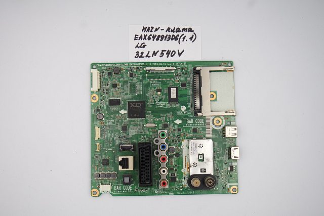 MAIN основная плата EAX64891306 (1.1) LG 32LN540V