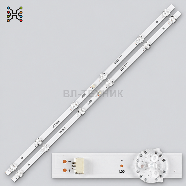 LED подсветка Haier LE32B750 / LED32B750 / Daewoo L32S645VTE / Thomson T32D16DH-01B / TCL H32B3913