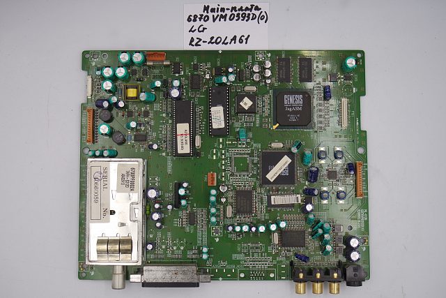 MAIN плата 6870VM-0393D (0) LG RZ-20LA61