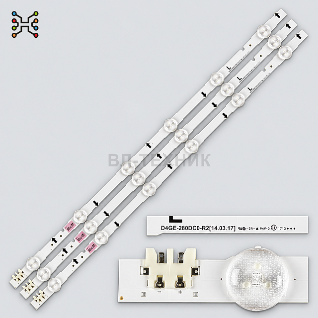 LED подсветка Samsung UE28H4000AK / UE28J4100AK / LT28E310EX / UN28H4000AF / UN28H4500AFXZA / HG28ND