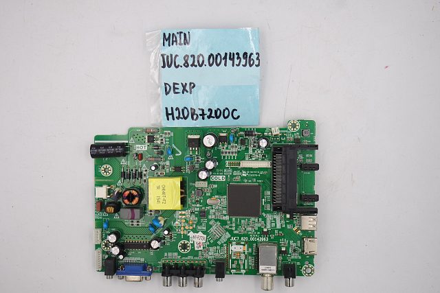MAIN основная плата JUC7.820.00143963 Dexp H20B7200C