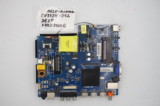 MAIN основная плата CV338H-U42 Dexp F43D8000Q