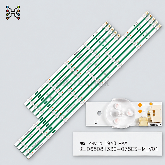 LED подсветка Vestel/Toshiba/Panasonic/JVC/Hitachi 65" 65UL2063DB / 65UL2163DB / 65UK3C63DB / TX-65H