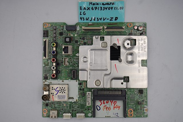 MAIN основная плата EAX67133404 (1.0) LG 43UJ634V-ZD