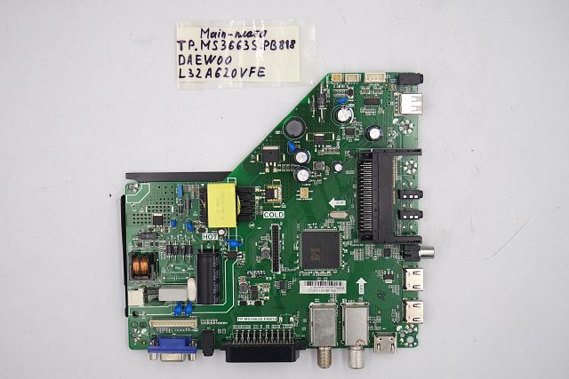 MAIN плата TP.MS3663S.PB818 DAEWOO L32A620VFE