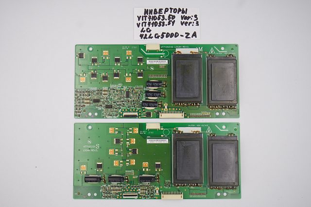 ИНВЕРТОРЫ VIT71053.50 REV:3 VIT71053.51 REV:3 LG 42LG5000-ZA