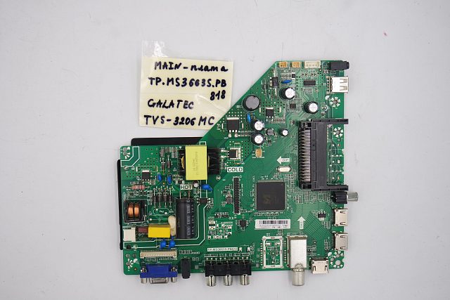 MAIN основная плата TP.MS3663S.PB818 Galatec TVS-3206MC