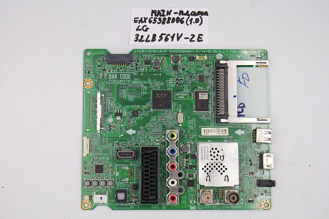 MAIN основная плата EAX65388006 (1.0) LG 47LB561V-ZE