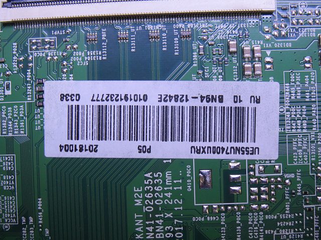MAIN основная плата BN41-02635A Samsung UE55NU7400