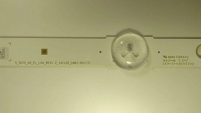 LED подсветка S_5U75_40_FL_L04_REV1.2_141122_LM41-00117C. Б.У