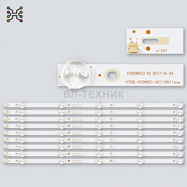 LED подсветка Philips 50PUT6023 50PUT6002 Harper 50U750TS Manta 50LUA69K Romsat 50USK1810T2 Polaroid