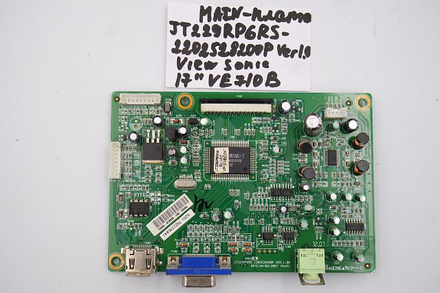 MAIN плата JT229RP6RS 2202528200P VER 1.00 View Sonic 17" VE710B