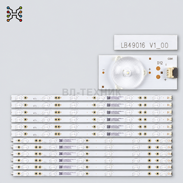LED подсветка Philips 49PUS6401 / 49PUS6501 / 49PUS6551 / 49PUS6581 / 49PUH6101 / 49PUS7272, Sony KD