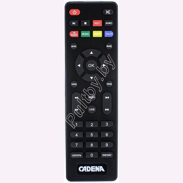 Пульт для ресивера Cadena CDT-1651SB (CDT-1652S)
