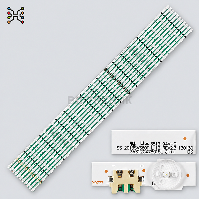 LED подсветка Samsung UE60F6400 / UE60F6370 / UE60F6370SS / UE60F6170 / UE60F6375 / UE60F6375SB / UE
