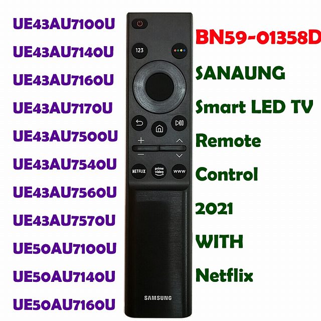 Пульт для телевизора Samsung BN59-01358F(Okko, IVI, Megogo)