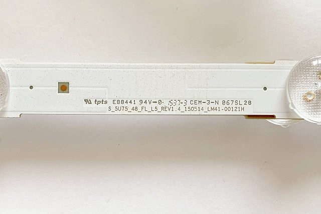 LED подсветка S_5U75_48_FL_L5_REV1.4_150514_LM41-00121H. Б.У