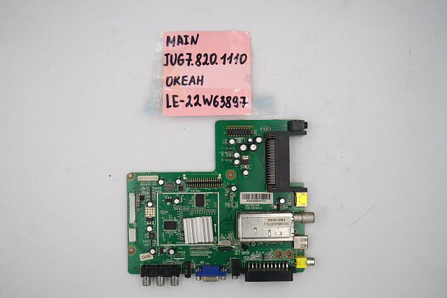 MAIN основная плата JUG7.820.1110 Океан LE-22W63897