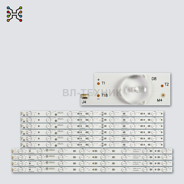 LED подсветка Haier 48D3500A / 48D3500C / LE48B510X / LE48B510F / LE48D8810 / LE48MF7000 / D48MF7000