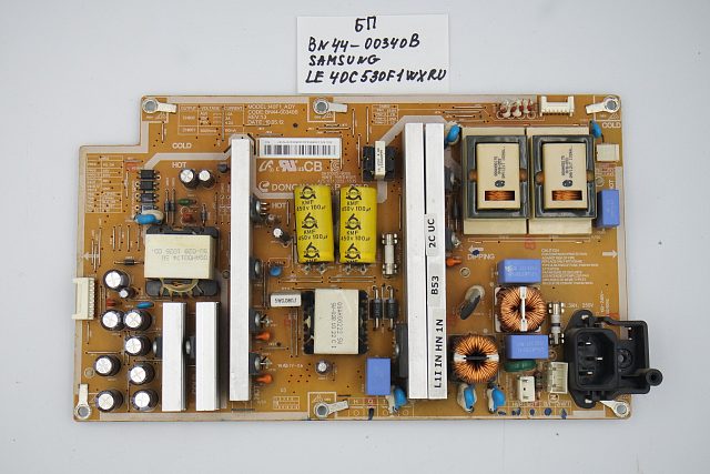 Блок питания BN44-00340B Samsung LE40C530F1WXRU