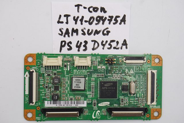 T-CON плата LJ41-09475A Samsung PS43D452A