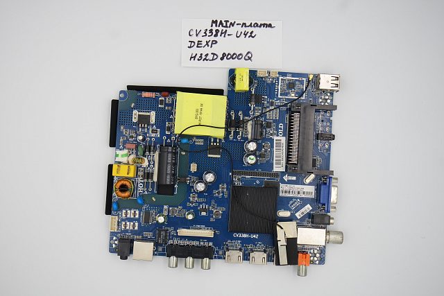 MAIN основная плата CV338H-U42 Dexp H32D8000Q