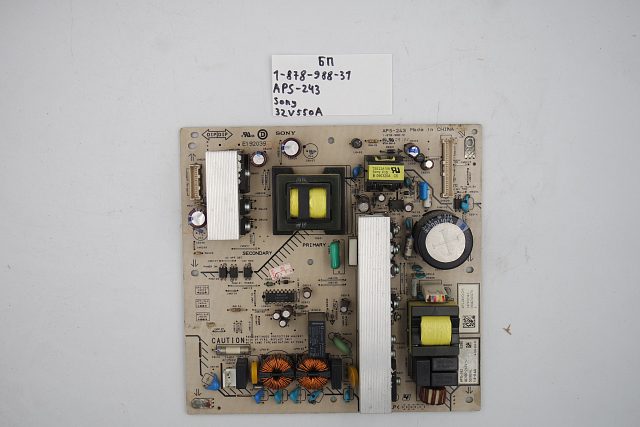 Блок питания 1-878-988-31 APS-243 Sony 32V550A