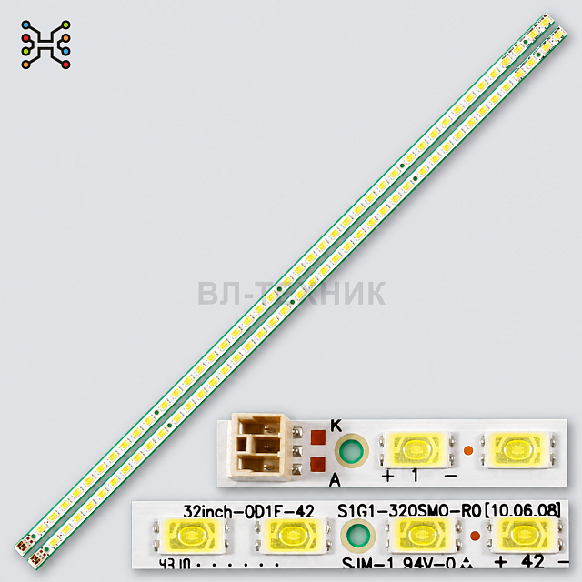 LED подсветка Sony KDL-32EX420 / KDL-32EX421 / KDL-32EX423 / KDL-32EX424 / KDL-32EX425 / KDL-32EX427