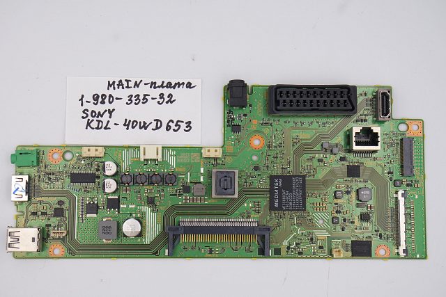 MAIN основная плата 1-980-335-32 Sony KDL-40WD653