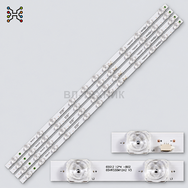 LED подсветка TCL 65P725 / 65P725K / 65P735 / 65P735K / 65P735W / 65P735X1 / 65P638 / 65P638X1 / 65P