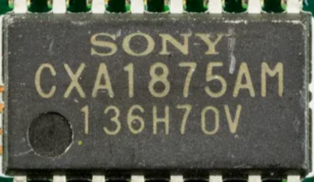 Микросхема CXA1875AM Цап ТВ sony