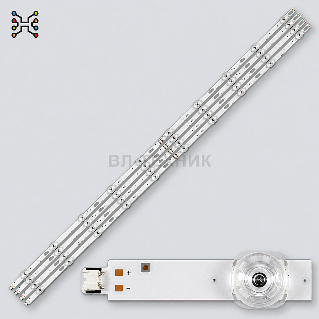 LED подсветка Samsung UE55TU7000 / UE55TU7020K / UE55TU7040K / UE55TU7092U / UE55TU7100 / UE55TU7125