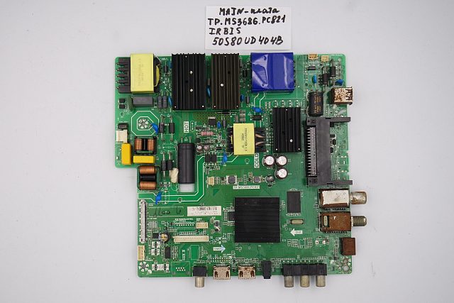 MAIN основная плата TP.MS3686.PC821 Irbis 50S80UD404B
