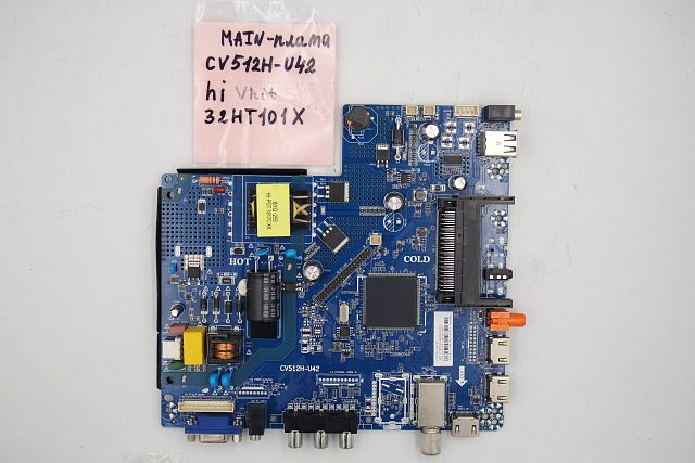 MAIN основная плата CV512H-U42 Hi Vhit 32HT101X