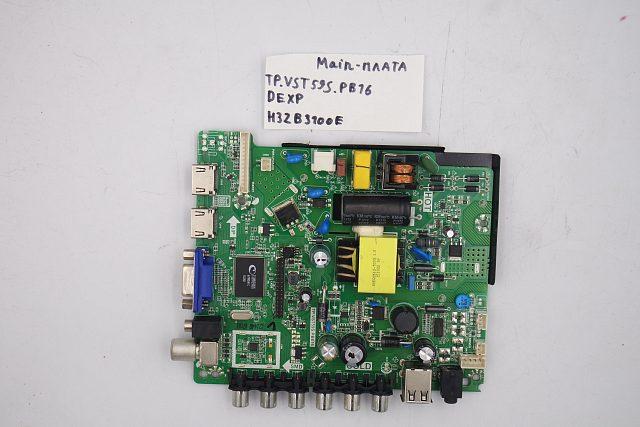 MAIN основная плата TP.VST59S.PB16 Dexp H32B3100E