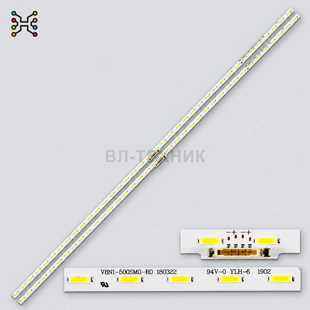 LED подсветка UE50N5500AU UE50N5510AU UE50N5540AU UE50N5570AU — BN96-45952A, BN61-15484A, BN96-45962