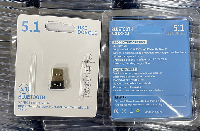 Bluetooth адаптер 5.1 для ПК ноутбука