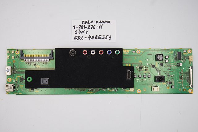 MAIN основная плата 1-981-276-11 Sony KDL-40RE353