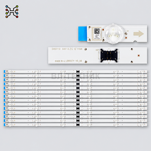 LED подсветка Sony KD-65X62J / KD-65X750H / KD-65X800H / KD-65X8000H / KD-65X80CJ / KD-65X80CK / KD-