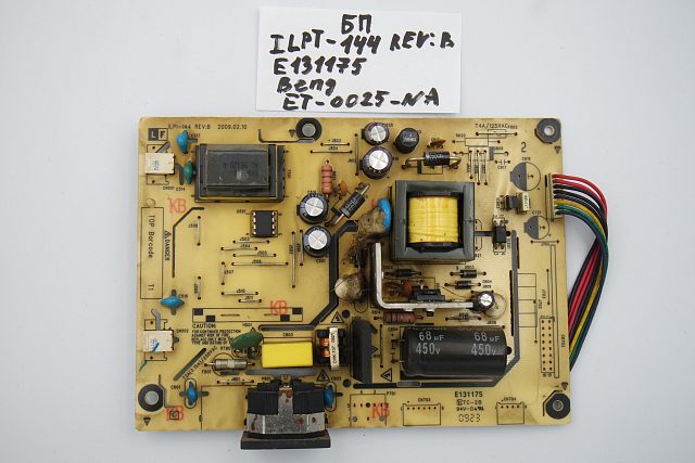 Блок питания ILPT-144 REV:B E131175 BENQ ET-0025-NA