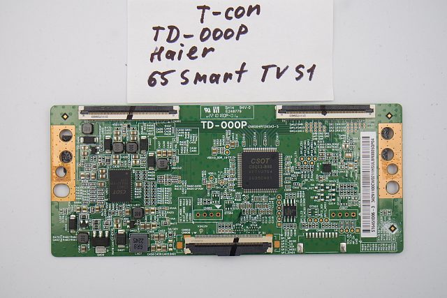 T-CON платаTD-000P Haier 65 SMART TV S1