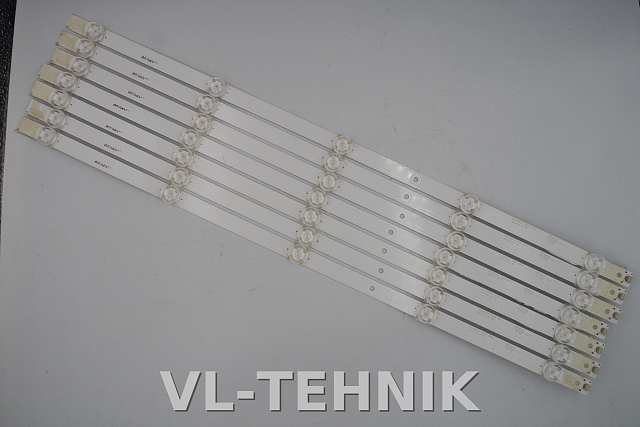 LED подсветка DLED55MXY 10X5 2002 (ES-4923 / APT-MXYLB20015) DEXP U55E7000M Б.У.