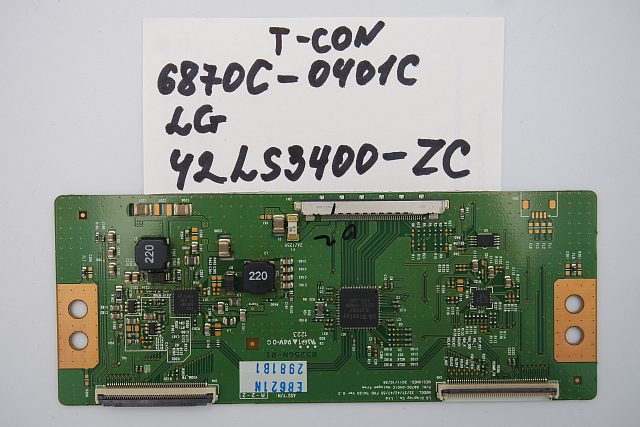 T-CON плата 6870C-0401C LG 42LS3400-ZC