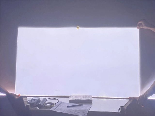 Подсветка в сборе с рассеивателем плекс/оргстекло Samsung UE32K5550