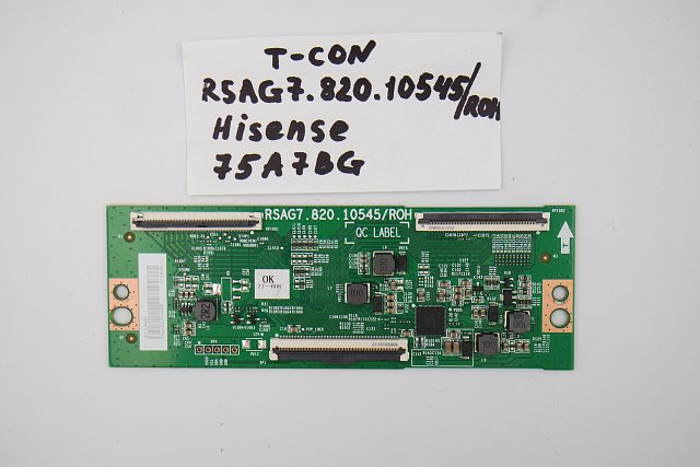 T-CON плата RSAG7.820.10545/ROH Hisense 75A7BG
