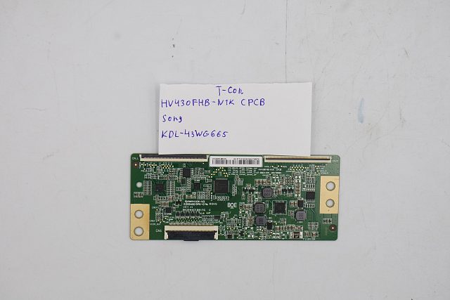 T-CON плата HV430FHB-N1K Sony KDL-43WG665